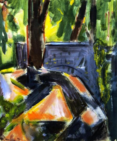 Buckley's Bridge by Alfred Henry Maurer