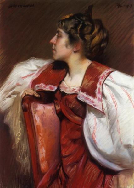Eugenia Maurer by Alfred Henry Maurer