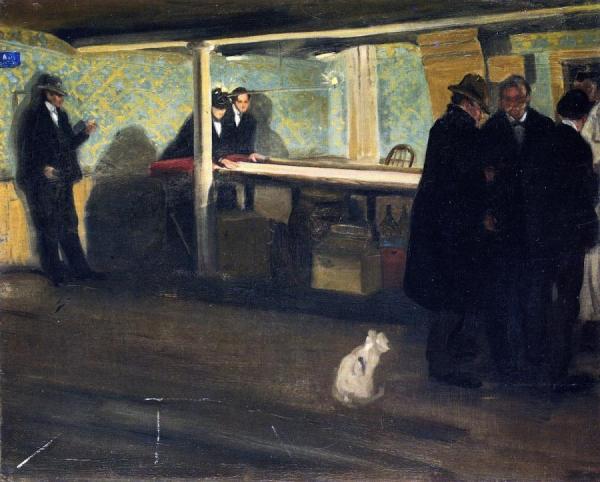Evening At The Club by Alfred Henry Maurer