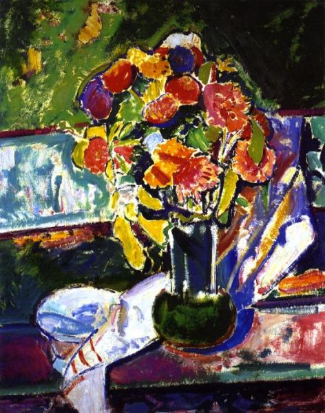 Fauve Still Life by Alfred Henry Maurer