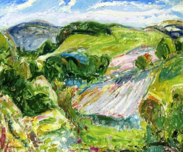 Fields by Alfred Henry Maurer