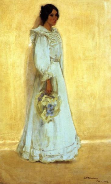 Figure Study by Alfred Henry Maurer Oil Painting Reproductions