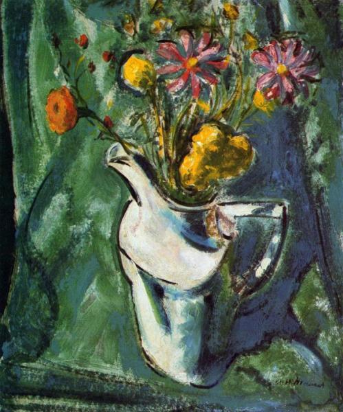 Floral Still Life by Alfred Henry Maurer Oil Painting Reproductions