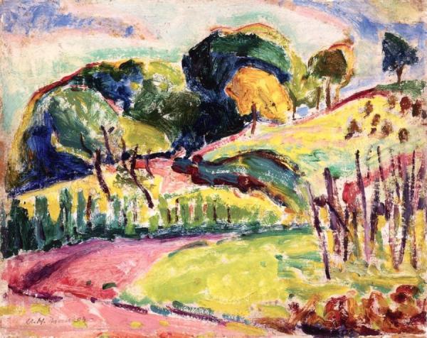 Hills by Alfred Henry Maurer