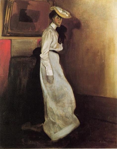 Jeanne In Interior by Alfred Henry Maurer Oil Painting Reproductions