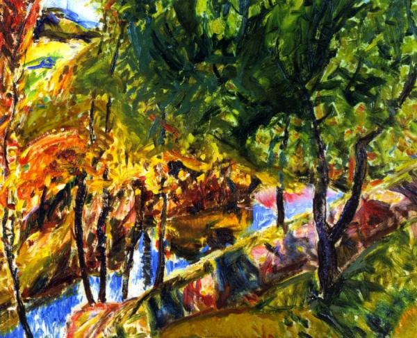 Landscape by Alfred Henry Maurer
