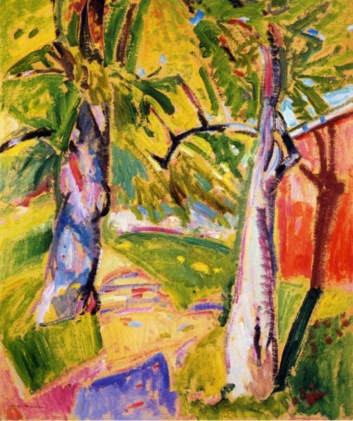 Landscape by Alfred Henry Maurer