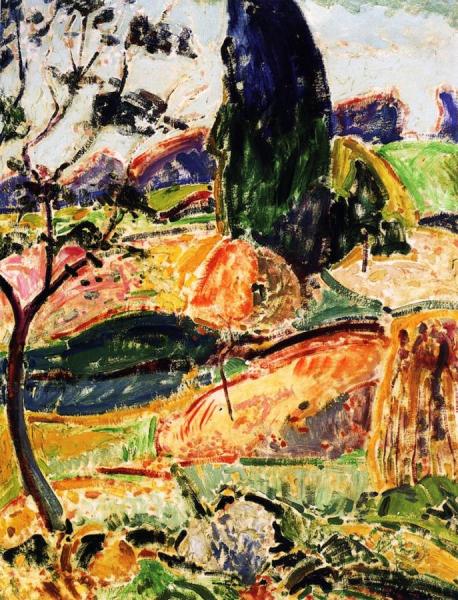 Landscape by Alfred Henry Maurer