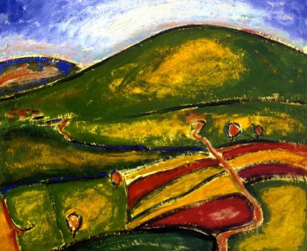 Landscape by Alfred Henry Maurer