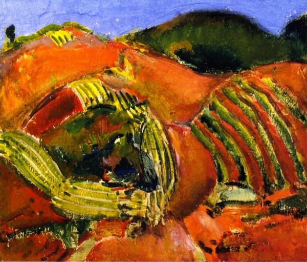 Landscape by Alfred Henry Maurer Oil Painting Reproductions