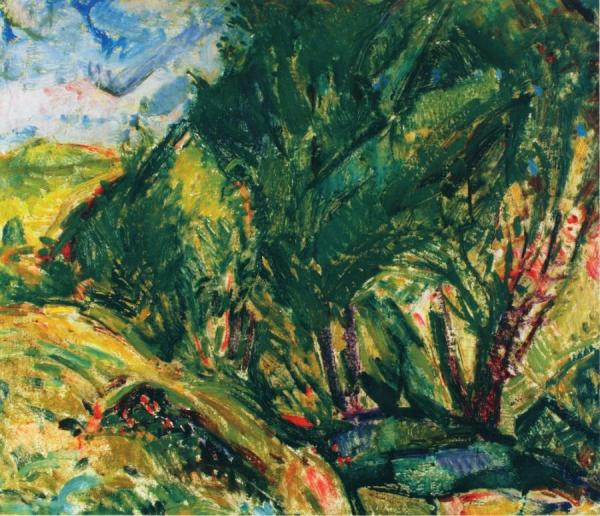 Landscape by Alfred Henry Maurer