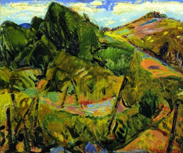 Landscape by Alfred Henry Maurer
