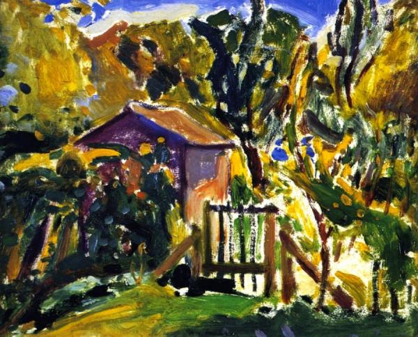 Porte De Ferme by Alfred Henry Maurer