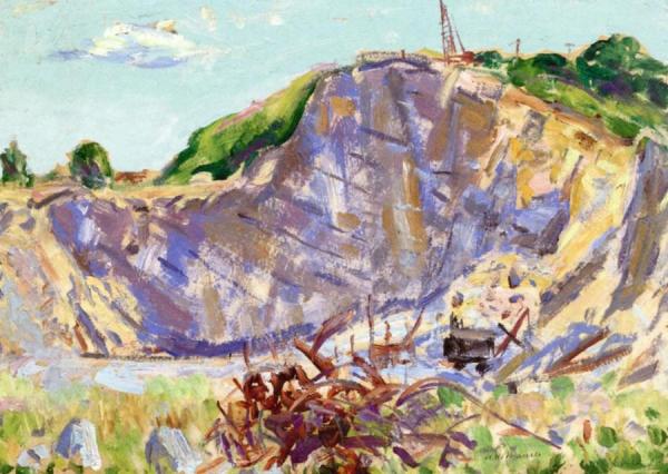 Quarry, Shadybrook by Alfred Henry Maurer