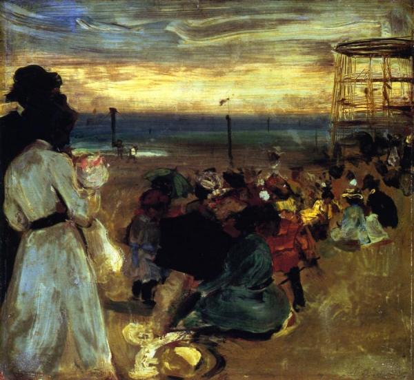Rockaway Beach by Alfred Henry Maurer