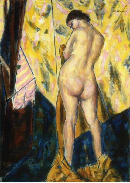 Standing Female Nude by Alfred Henry Maurer