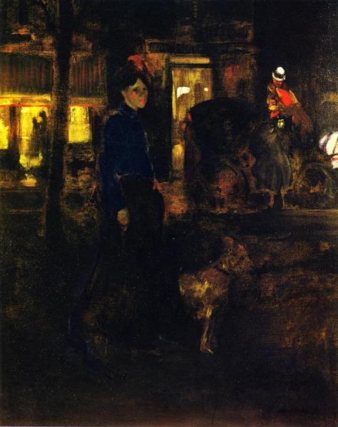 Street Scene, Paris by Alfred Henry Maurer