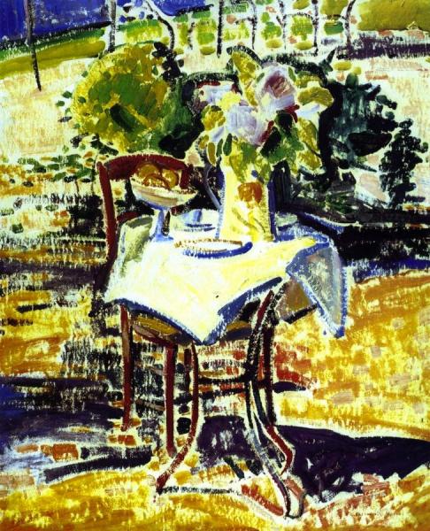 The Iron Table by Alfred Henry Maurer