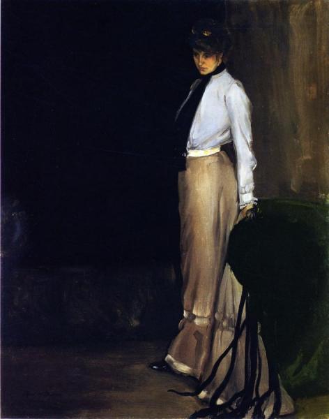 The Model by Alfred Henry Maurer