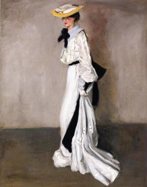 The Woman In White by Alfred Henry Maurer
