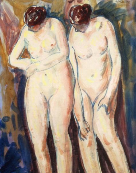 Two Figures by Alfred Henry Maurer