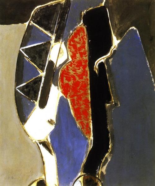 Two Heads by Alfred Henry Maurer