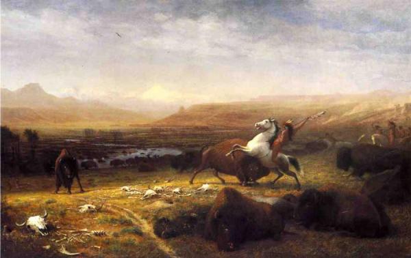 Last Of The Buffalo by Alfred Jacob Miller