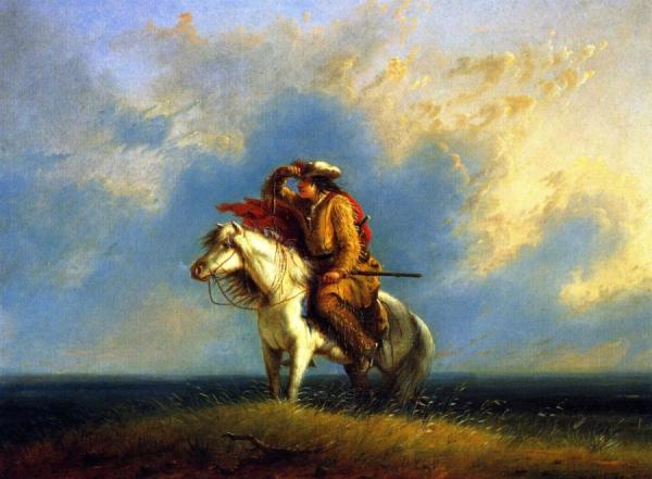 The Lost Greenhorn by Alfred Jacob Miller