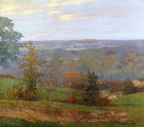 Fall Landscape by Alfred Jansson