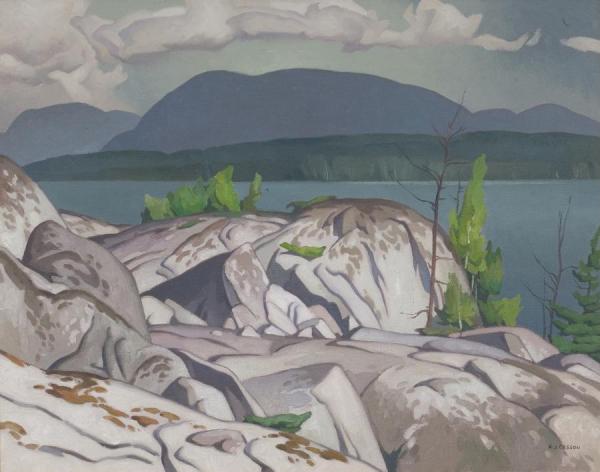The North Channel At Birch Island by Alfred Joseph Casson