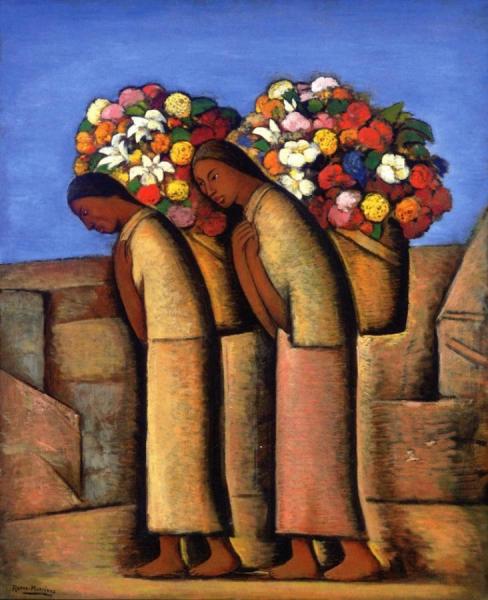 Las Floras by Alfred Ramos Martinez