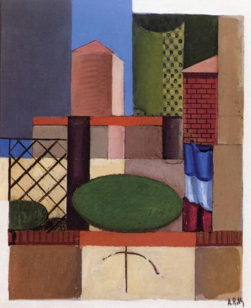 Cafe Terrace by Alfred Reth Oil Painting Reproductions