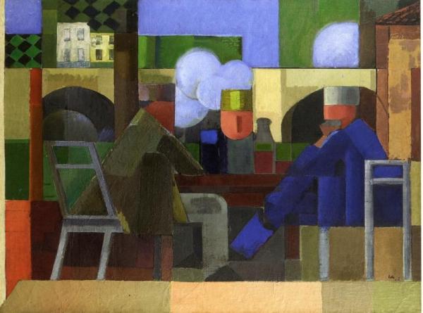 The Banks Of The Seine by Alfred Reth Oil Painting Reproductions