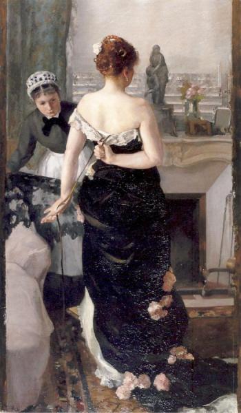 After The Ball by Alfred Roll
