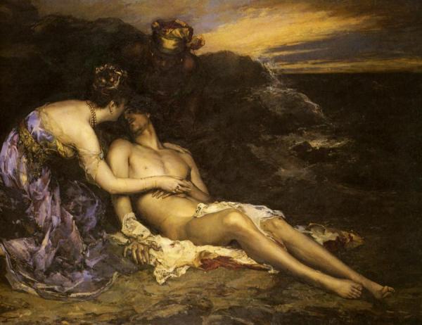 Don Juan And Haydee by Alfred Roll