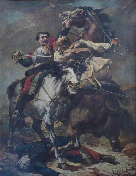 Halte Là! by Alfred Roll