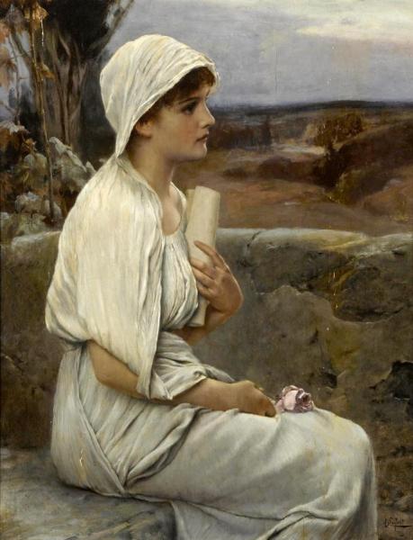 Hypatia,1901 by Alfred Seifert