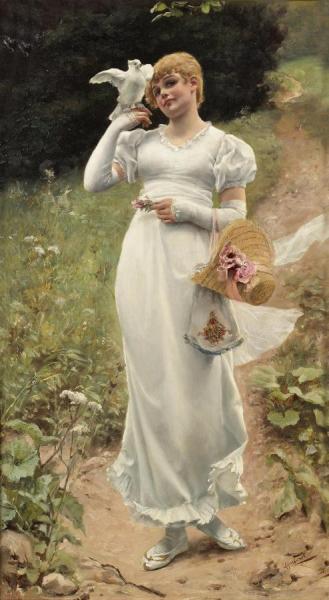 Innocence,1888 by Alfred Seifert