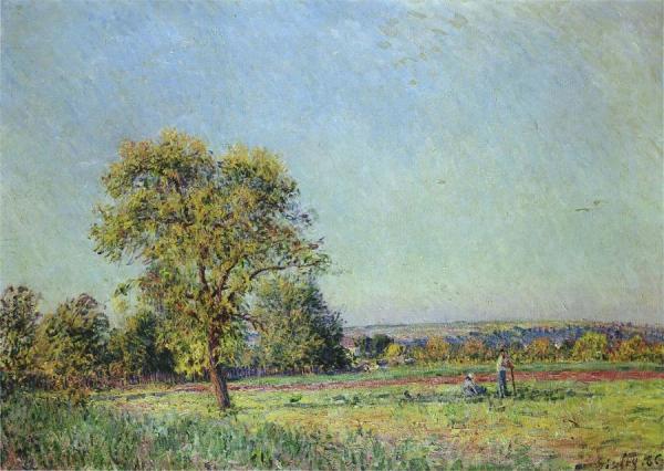 A Summer's Day by Alfred Sisley