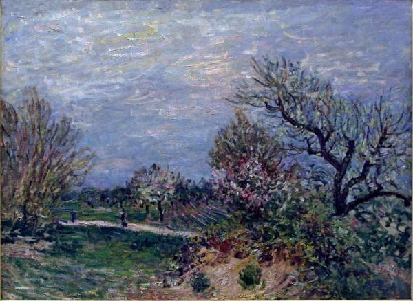 Border Of The Woods by Alfred Sisley