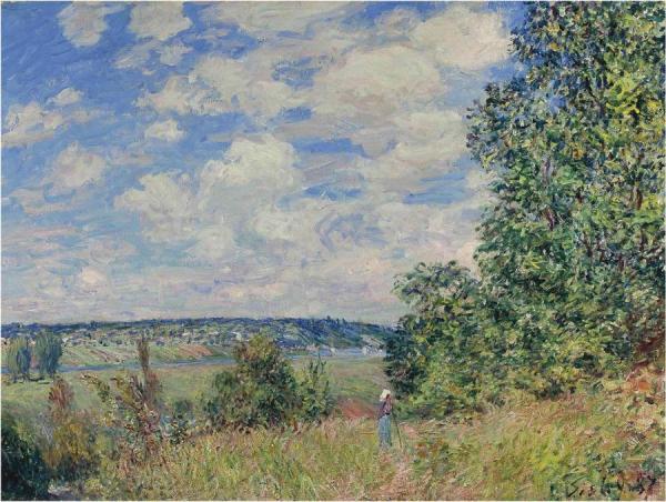 La Fenaison Apre Midi Juin by Alfred Sisley