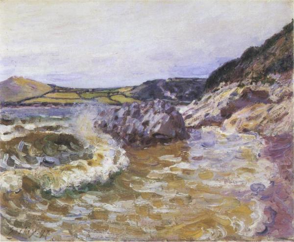 Lady's Cove by Alfred Sisley