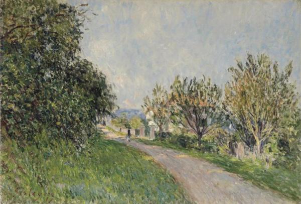 Path Near Sevres by Alfred Sisley
