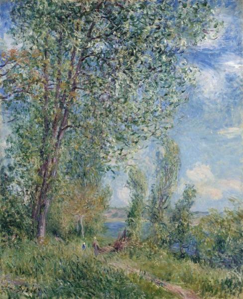 Windy Afternoon In May by Alfred Sisley