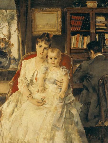 All Happiness by Alfred Stevens