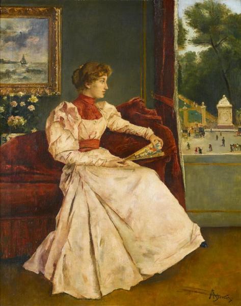 Chez Soi by Alfred Stevens