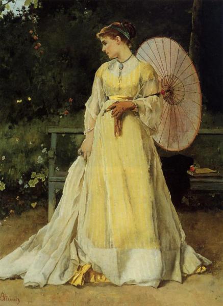 In The Country by Alfred Stevens