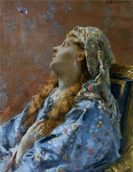 La Japonaise by Alfred Stevens