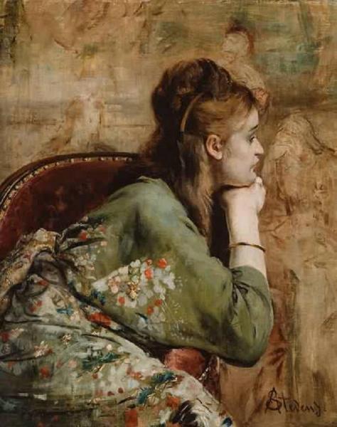 Meditation by Alfred Stevens