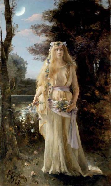 Ophelia by Alfred Stevens